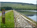 Catcleugh Dam and reservoir