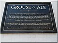 Information Board outside the Grouse & Ale, Lane End