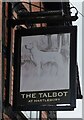 Sign for the former Talbot at Hartlebury