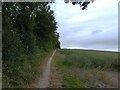 Path around farmland