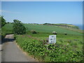 From Tyne To Tyne : Start of Access Road To Lamberton Holdings, Berwickshire