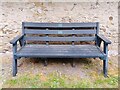 Recycled Waitrose bench, Kingston Lisle