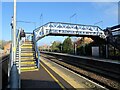 Footbridge, Evesham Railway Station