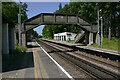 Longcross station looking west