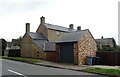 House with embedded postbox on Worcester Road