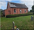 Brick church with slate roof, Broad Oak, Herefordshire