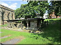 Table tombs in the churchyard, Castle Donington