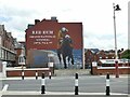SD3317 : Red Rum mural, Southport Promenade by Stephen Craven