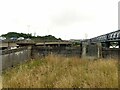 Eastern abutment of the old Laira road bridge