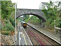 Local train from Devonport towards Plymouth