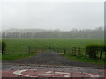 Field entrance off the A456