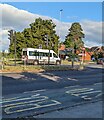 ST3091 : Torfaen Community Transport minibus, Malpas, Newport by Jaggery