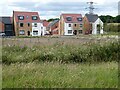 New houses on Moor Edge Drive