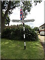 Direction Sign – Signpost at Harvest Hill