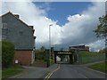 Railway bridge over B4800, Newtown