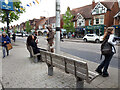 People waiting for a bus, Summertown