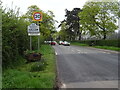 Entering Hallow on the A443