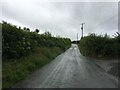 Minor road near Penygarnedd