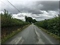 Road towards Oswestry