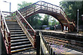 Footbridge at east end of Wetheral Station, Station Road, Wetheral