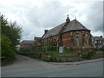 SJ2572 : Derelict church, Chester Road, Flint by David Smith