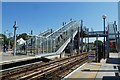 TQ4080 : Stairs at Royal Victoria DLR by DS Pugh