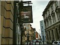 The Old White Hart, Silver Street, Hull - sign