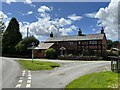 Road junction in English Frankton