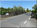 Bridge over the railway, Normandy Hill, Plymouth