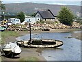 Decaying yacht at Abersoch