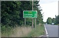 Route confirmation sign on the A52 Bingham Bypass