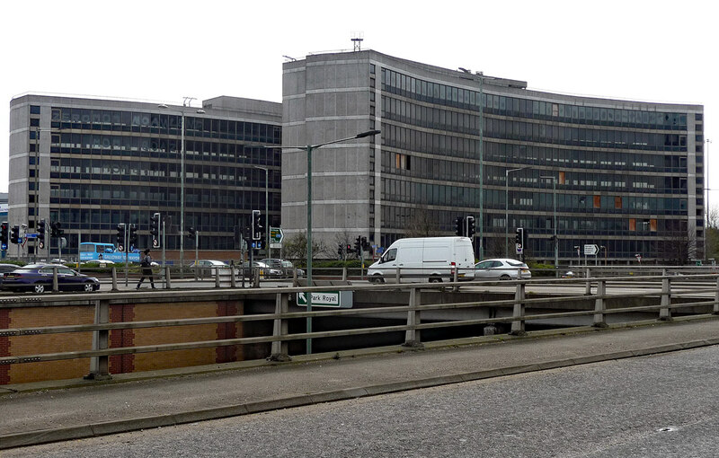 Former Unisys buildings, North Circular... © Stephen Richards ...