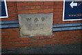 Old Boundary Marker in the wall on Copthorne Road, Shrewsbury