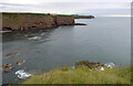 View from Lud Castle in the direction of Meg