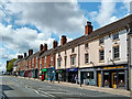 Grade II listed shops on Snow Hill, Wolverhampton