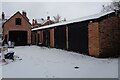 Arlington Mews in the snow