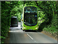 SW6334 : Bus on the B3303 near Crenver Grove by David Dixon