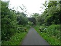 Egerton Road, Blacon, bridge over NCN5, Chester Railway Path