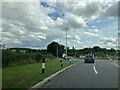 Roundabout on A5011 southbound