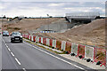 SW7547 : New Bridge Construction, Chiverton Interchange by David Dixon