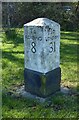 Replica milestone on A329, Wokingham