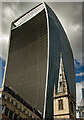 TQ3380 : City of London : tower and spire, Church of St Margaret Patten, Eastcheap by Jim Osley