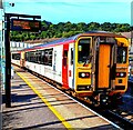 ST2196 : 153935 at Newbridge station by Jaggery