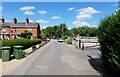 Riverside North and barrier, Bewdley, Worcs