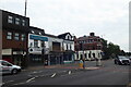 A Walk in Didsbury Village (97) Road Junction and Shops Barlow Moor Road and Wilmslow Road