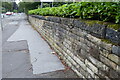 A Walk in Didsbury Village (104) Sandstone Wall