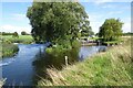 SP1251 : Bidford Grange Lock and weir on River Avon by Philip Halling