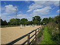 Short maintained section of footpath at Holme Farm, Caunton