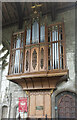 TF3524 : Choir Organ, All Saints' church, Holbeach by Julian P Guffogg