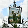 Clifton Reynes: Robin Hood P.H. sign